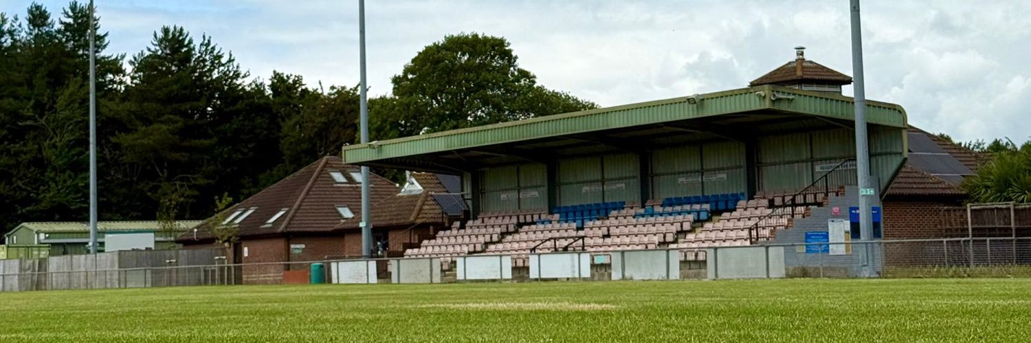 New Milton Town FC's banner