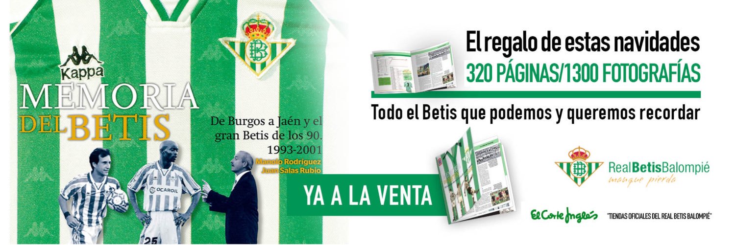 Memoria del Betis's banner