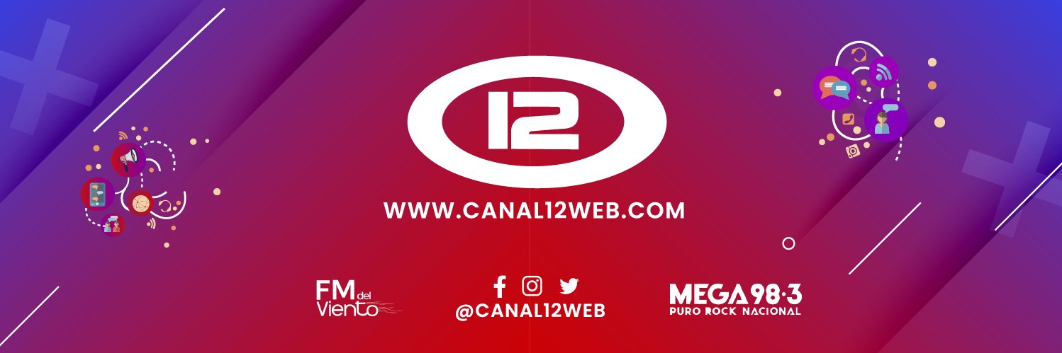 Canal 12's banner