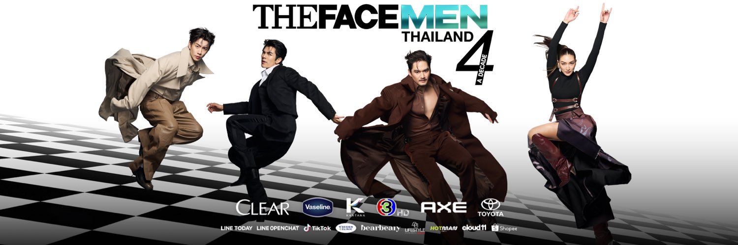 The Face Men Thailand 4's banner