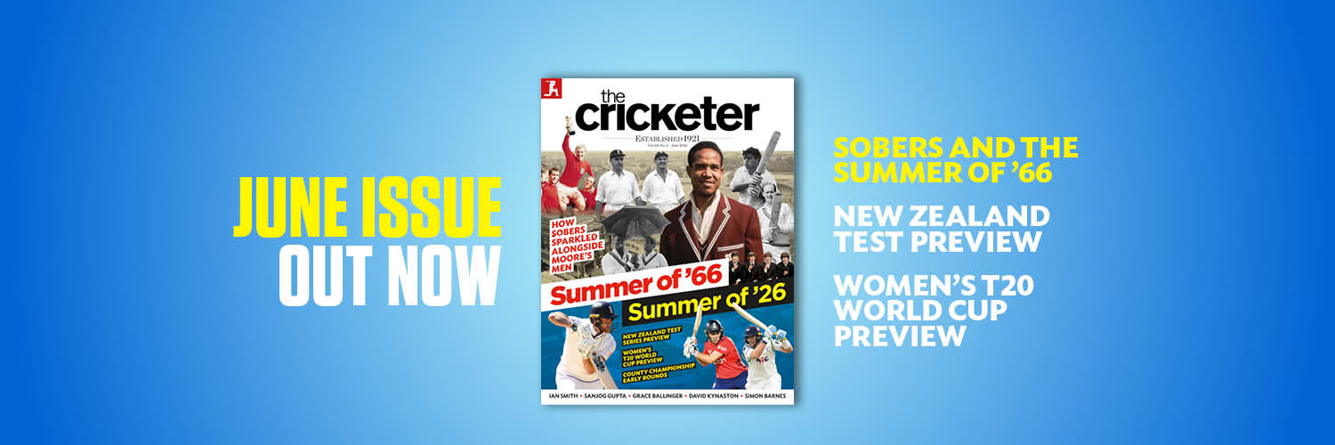 The Cricketer's banner