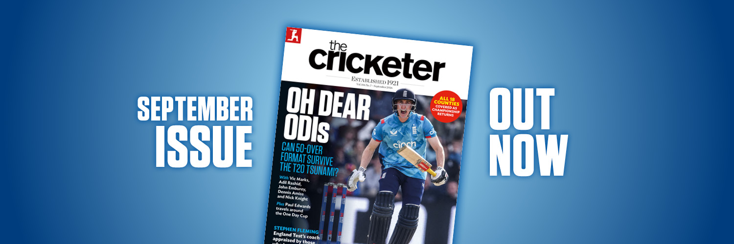 The Cricketer's banner
