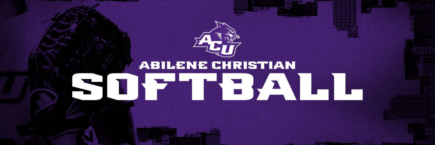 ACU Softball's banner