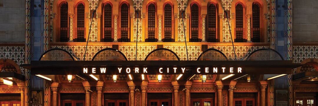 NEW YORK CITY CENTER's banner