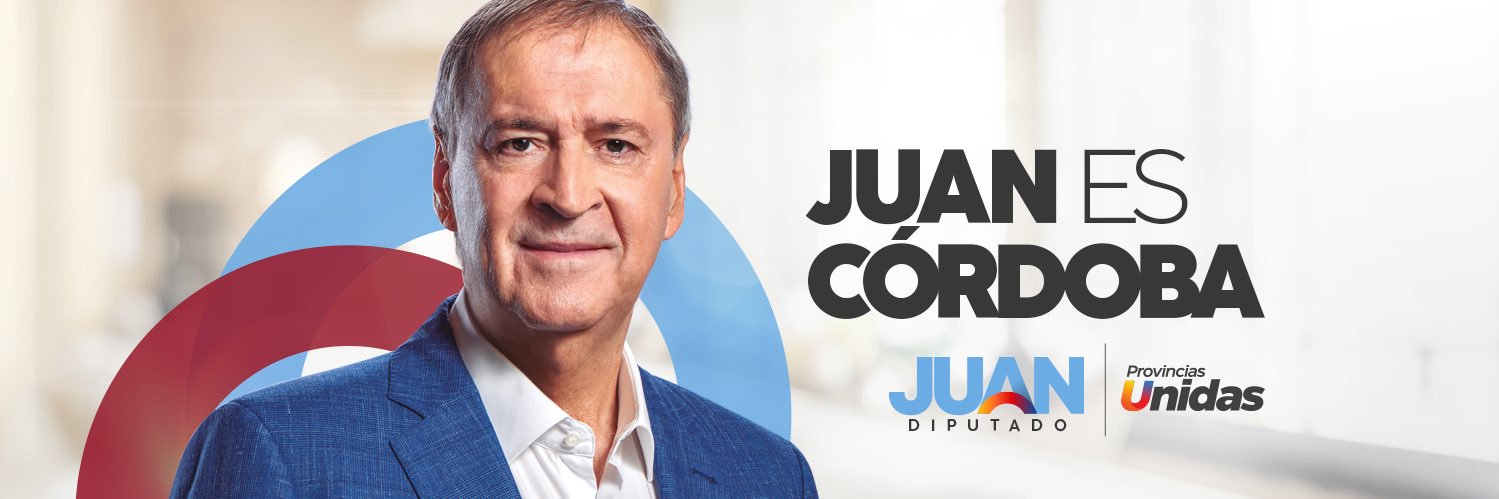 Juan Schiaretti's banner