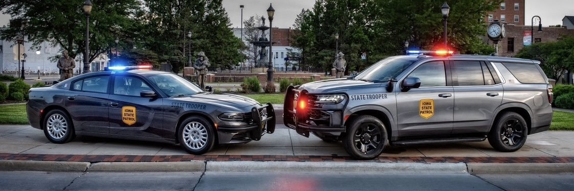 Iowa State Patrol's banner