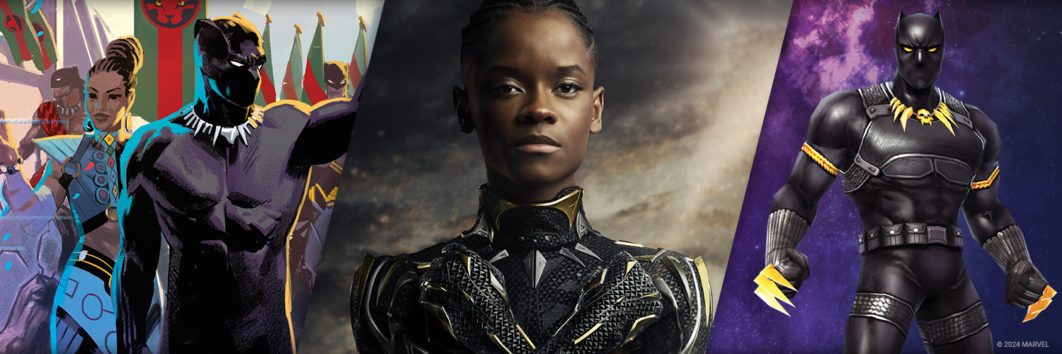 Black Panther's banner