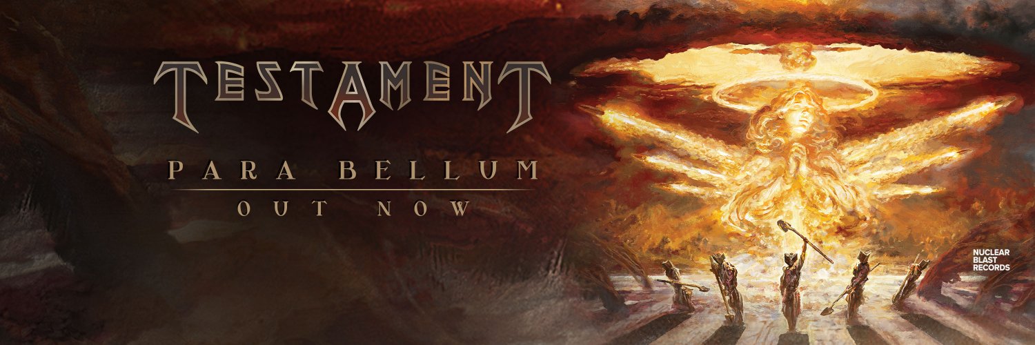 Testament's banner