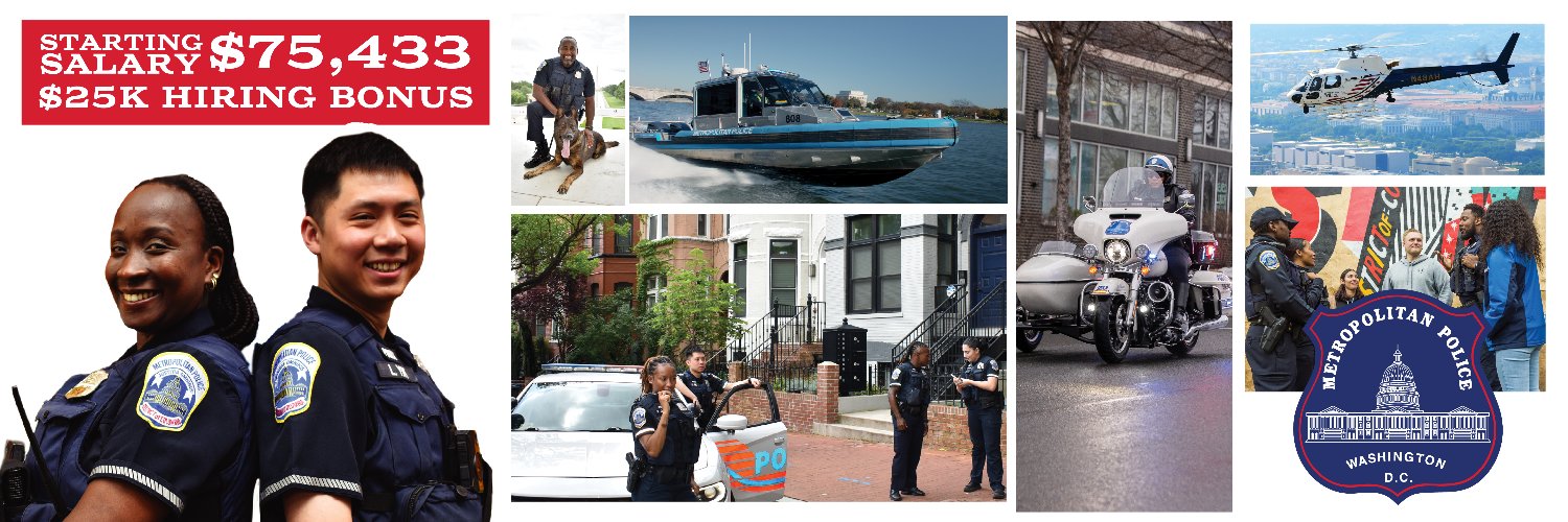 DC Police Department's banner