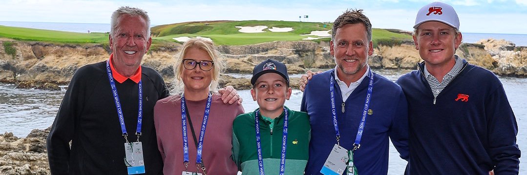 Ian Poulter's banner