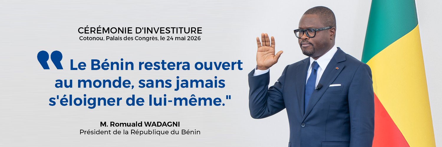 Présidence du Bénin's banner