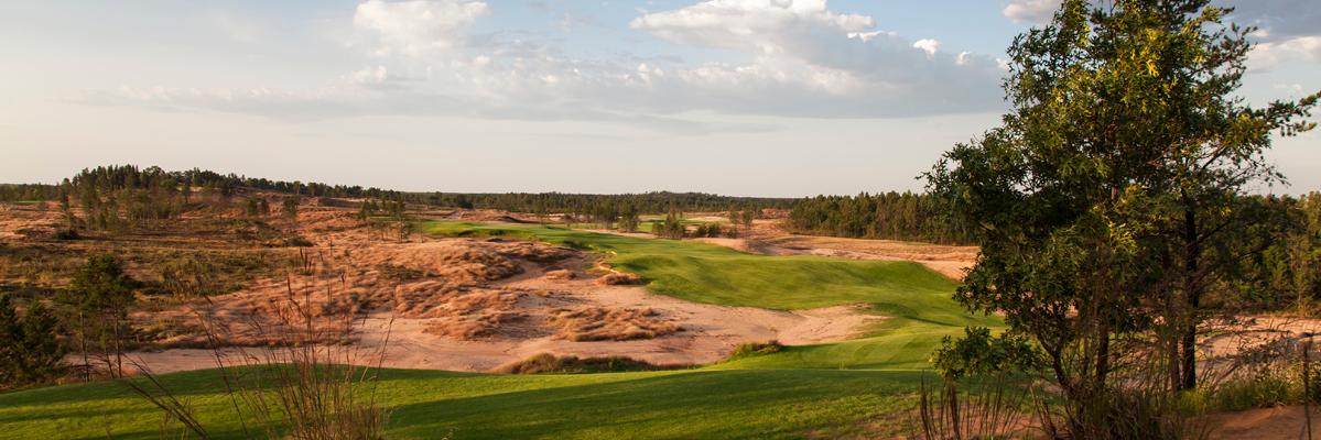 Sand Valley Golf's banner