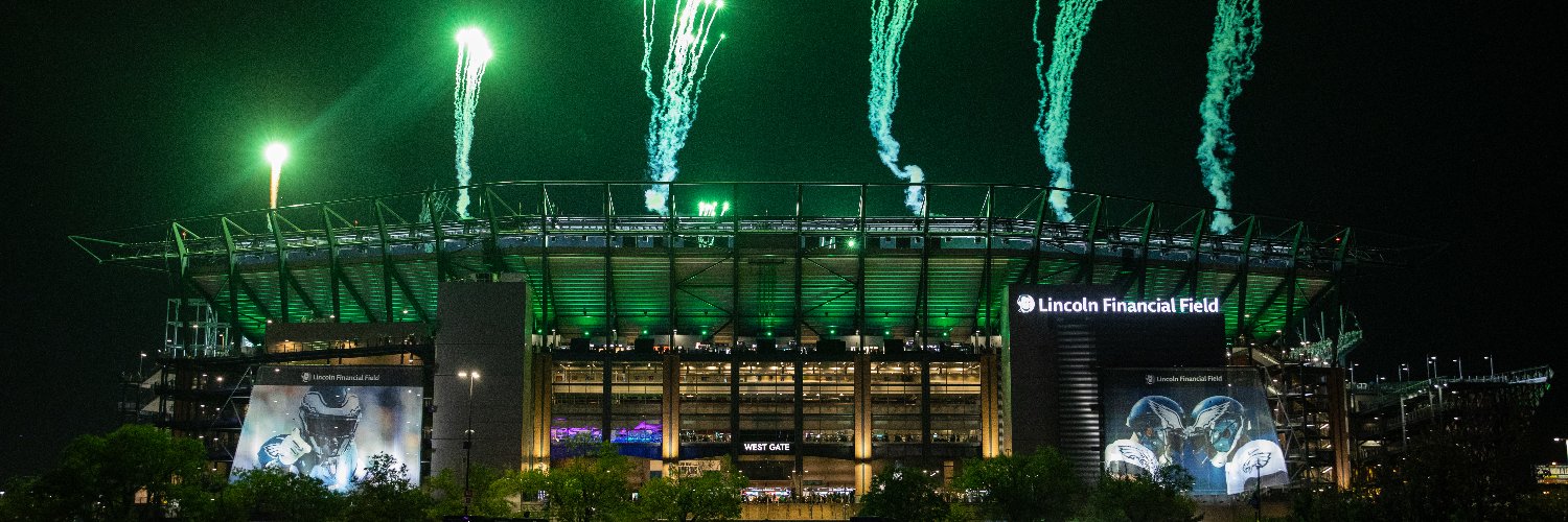 Lincoln Financial Field's banner