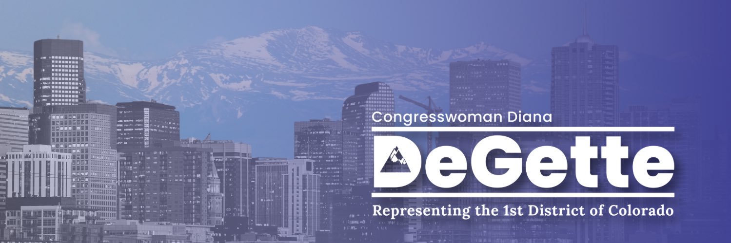 Rep. Diana DeGette's banner