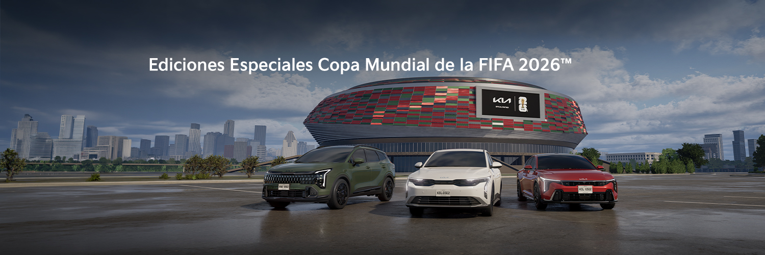 Kia México's banner