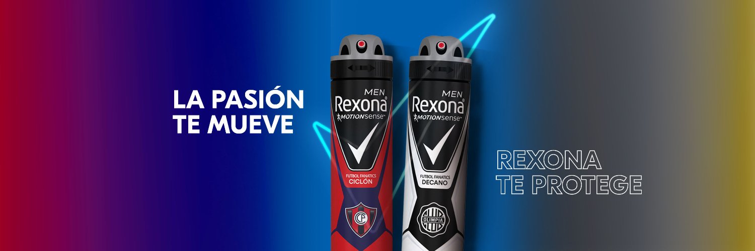 Rexona Men Paraguay's banner