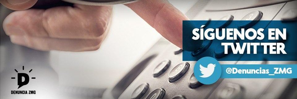 Denuncia ZMG's banner