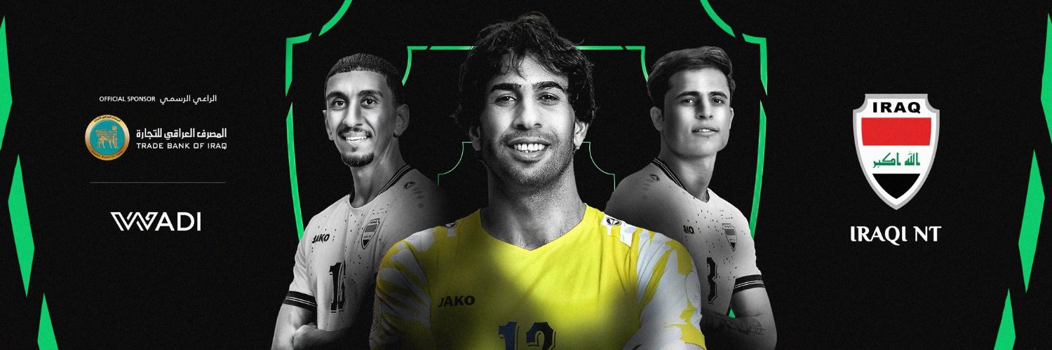 Iraq National Team's banner