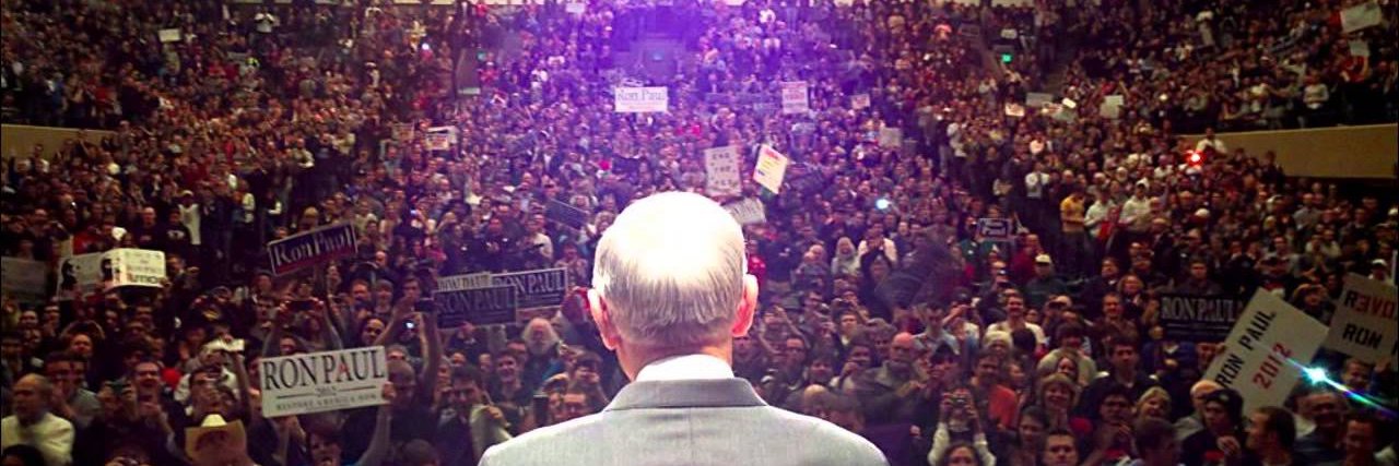 Ron Paul's banner