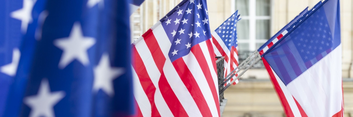 Ambassador Charles Kushner's banner