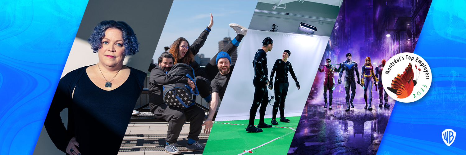 WB Games Montréal's banner