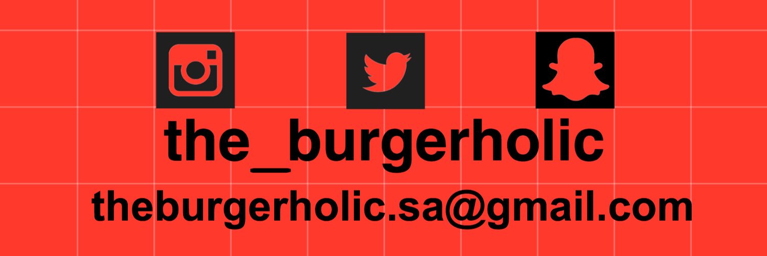 The BurgerHolic's banner
