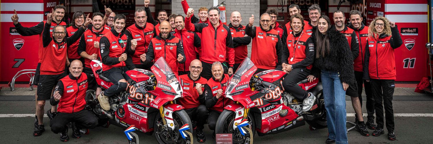 Aruba.it Racing - Ducati's banner