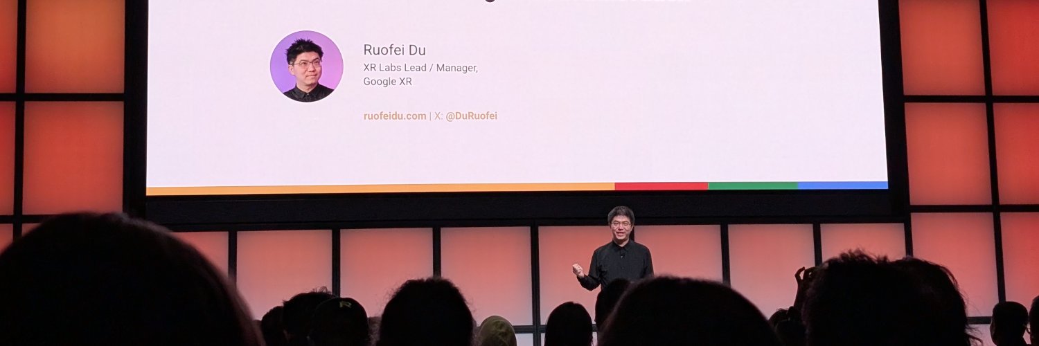 Ruofei Du's banner
