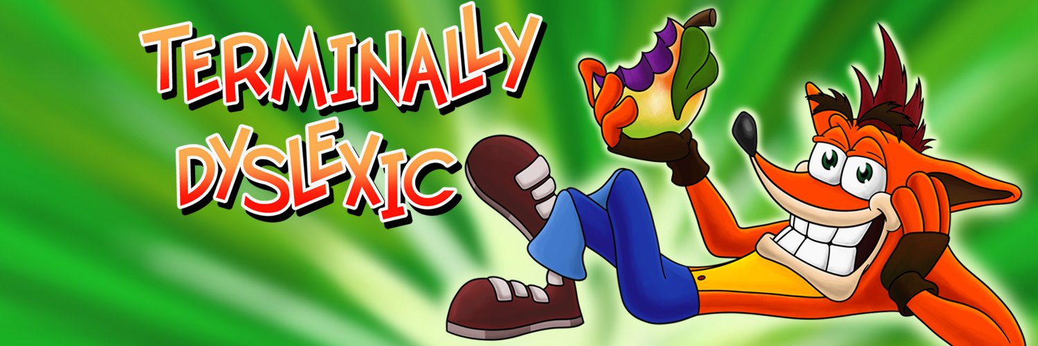 Terminally Dyslexic's banner