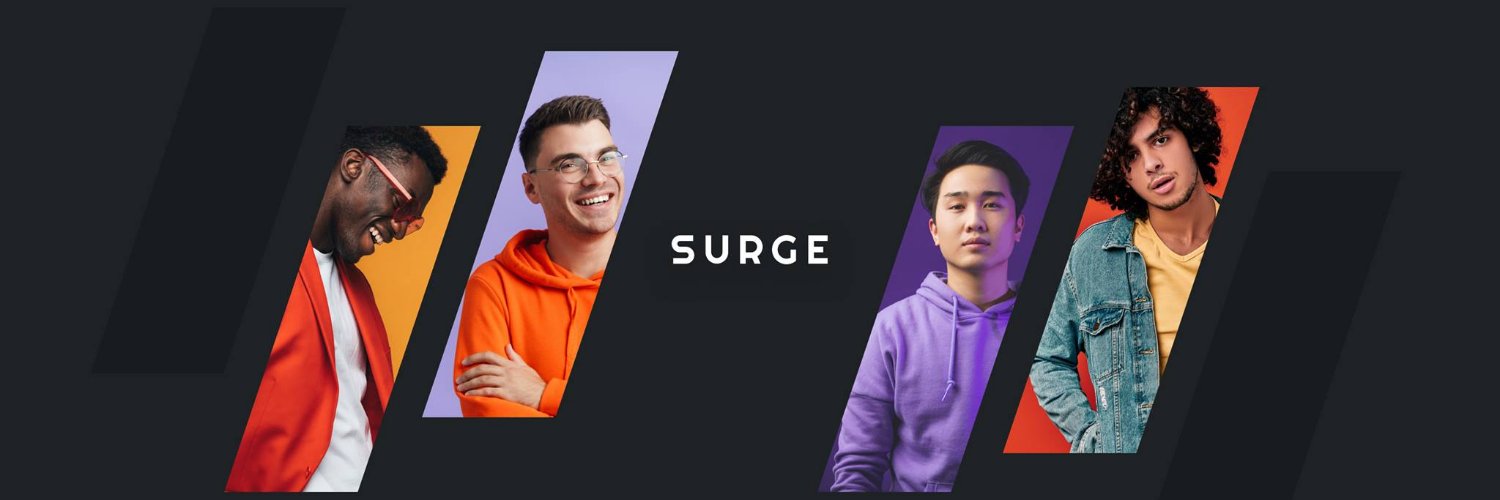 Surge App's banner