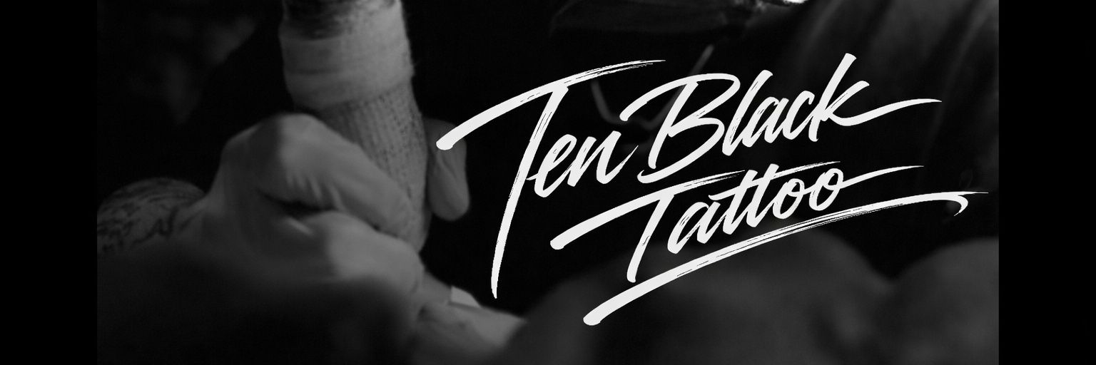 刺青彫師 TEN BLACK TATTOO's banner