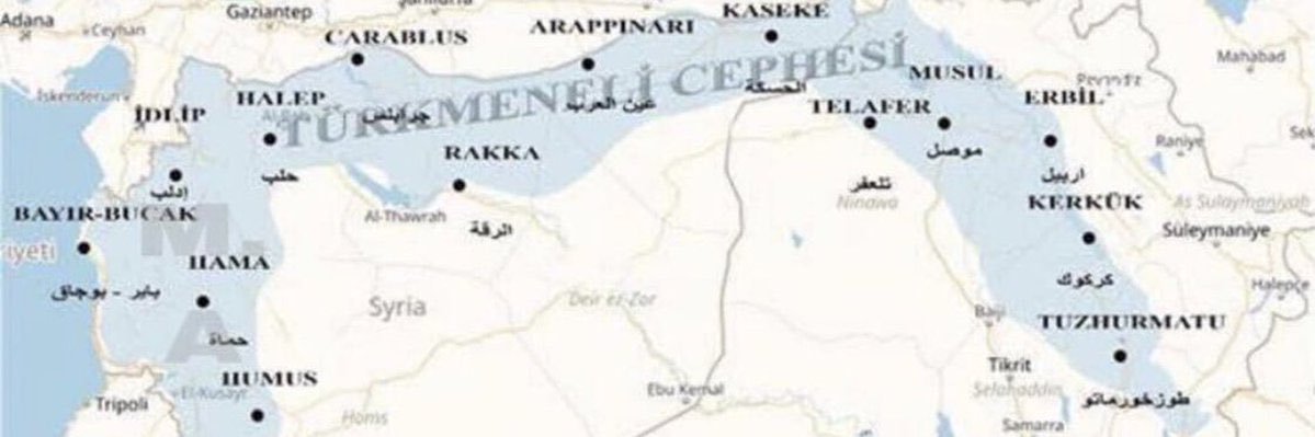 Türkmeneli Cephesi's banner