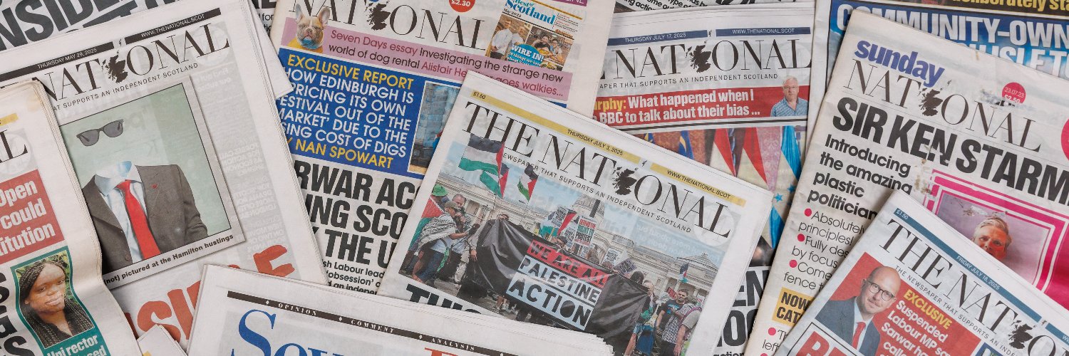 The National's banner