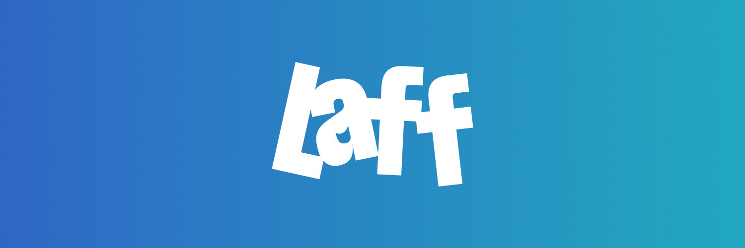 Laff's banner