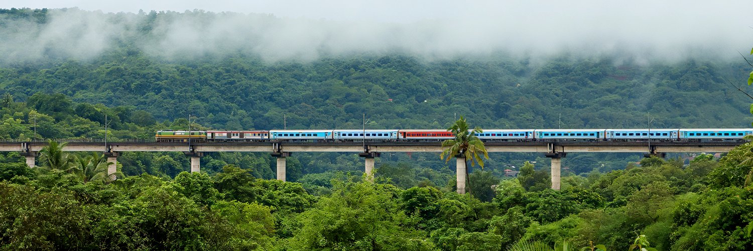 Konkan Railway's banner