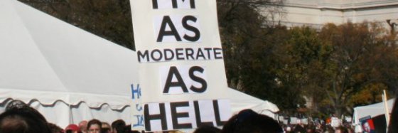 Militant Centrist's banner