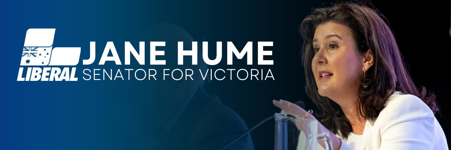 Jane Hume's banner