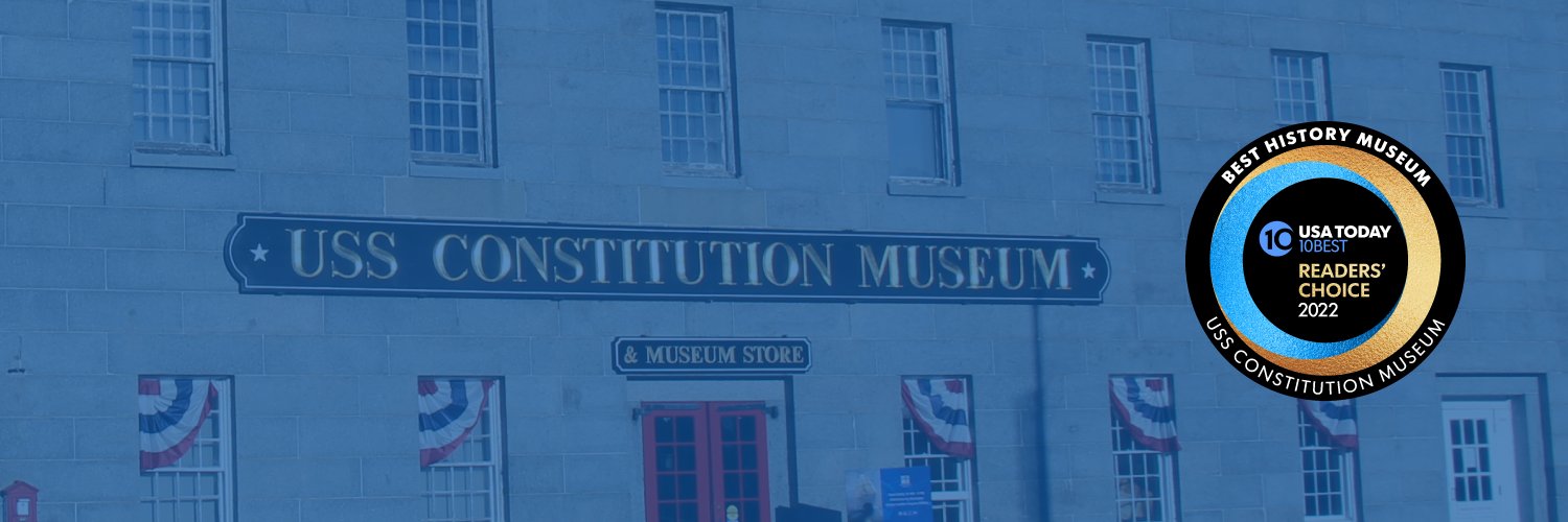 USS Constitution Museum's banner
