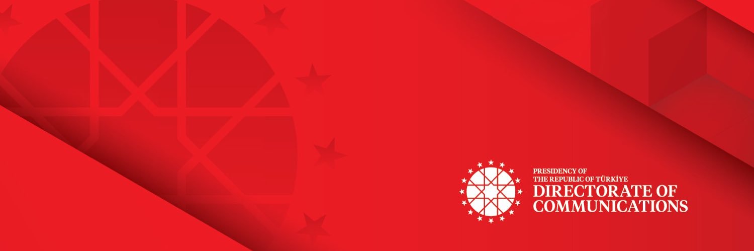 Republic of Türkiye Directorate of Communications's banner