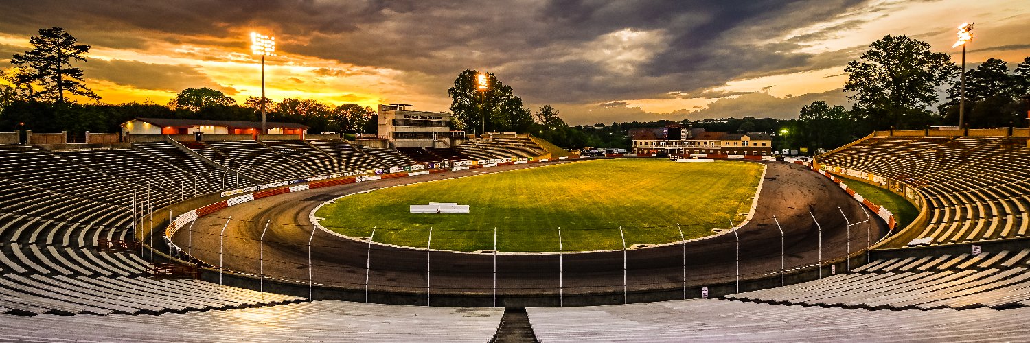 Bowman Gray Stadium's banner