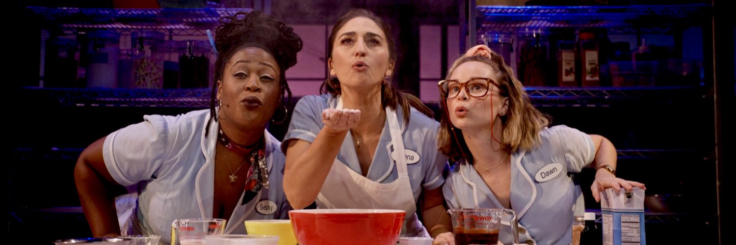 Waitress Musical's banner