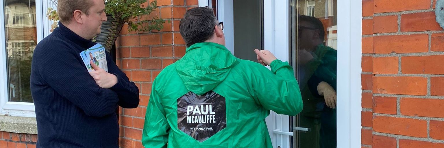 Paul McAuliffe TD's banner