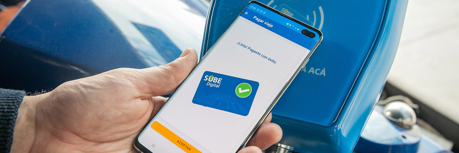 Tarjeta SUBE's banner