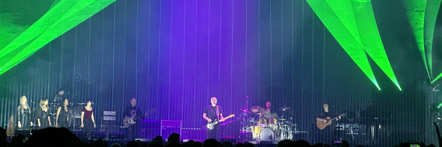 David Gilmour Tour's banner