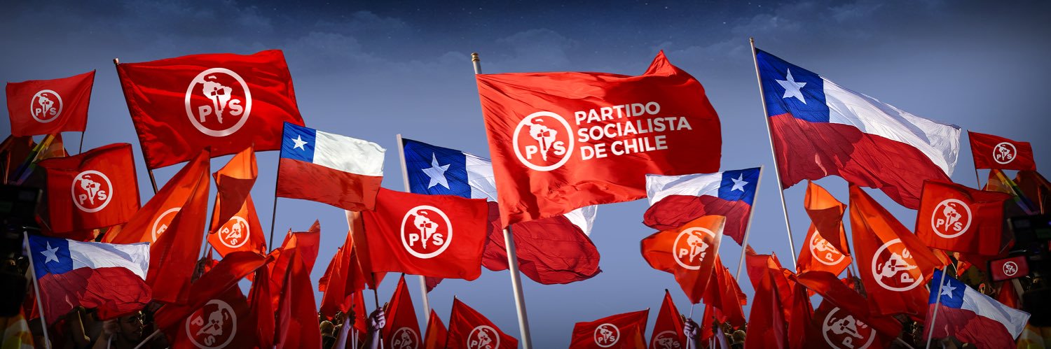 Partido Socialista de Chile's banner