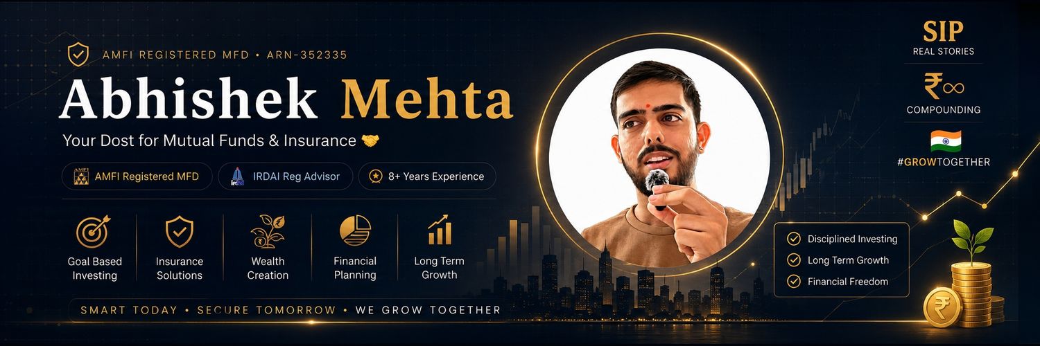 Abhishek Mehta | AMFI REG's banner