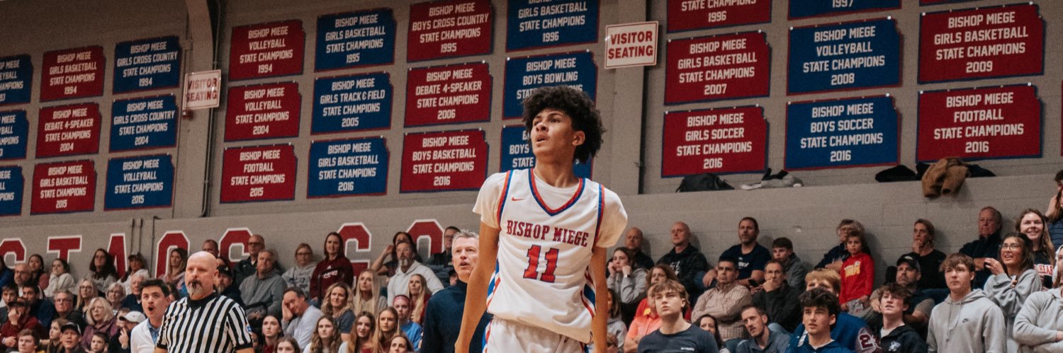 Bishop Miege Basketball's banner