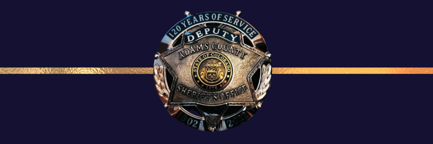 Adams County Sheriff's Office (Colorado)'s banner