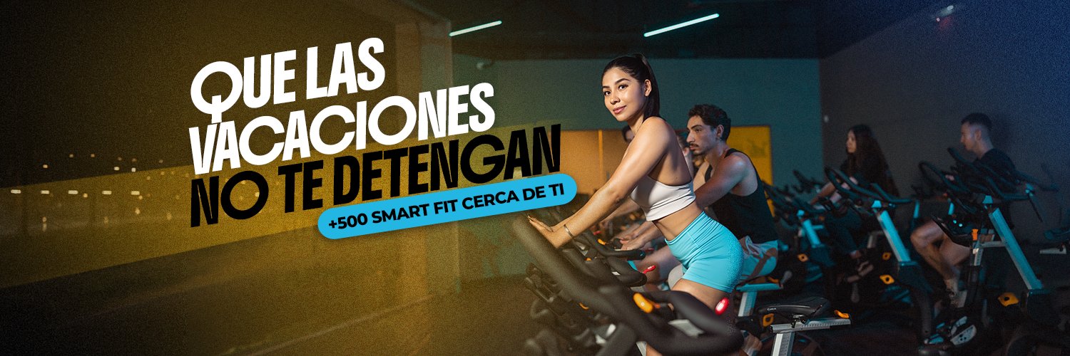 Smart Fit México's banner