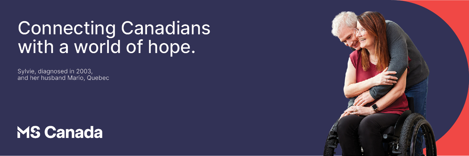 MS Canada's banner